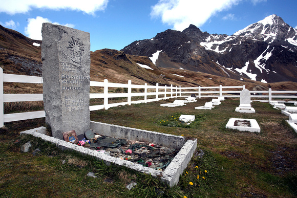 Shackleton,s Grave South Georgia